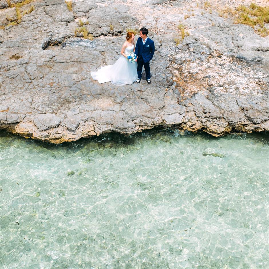 カオハガン島　セブ・フォトウェディング　挙式前撮影