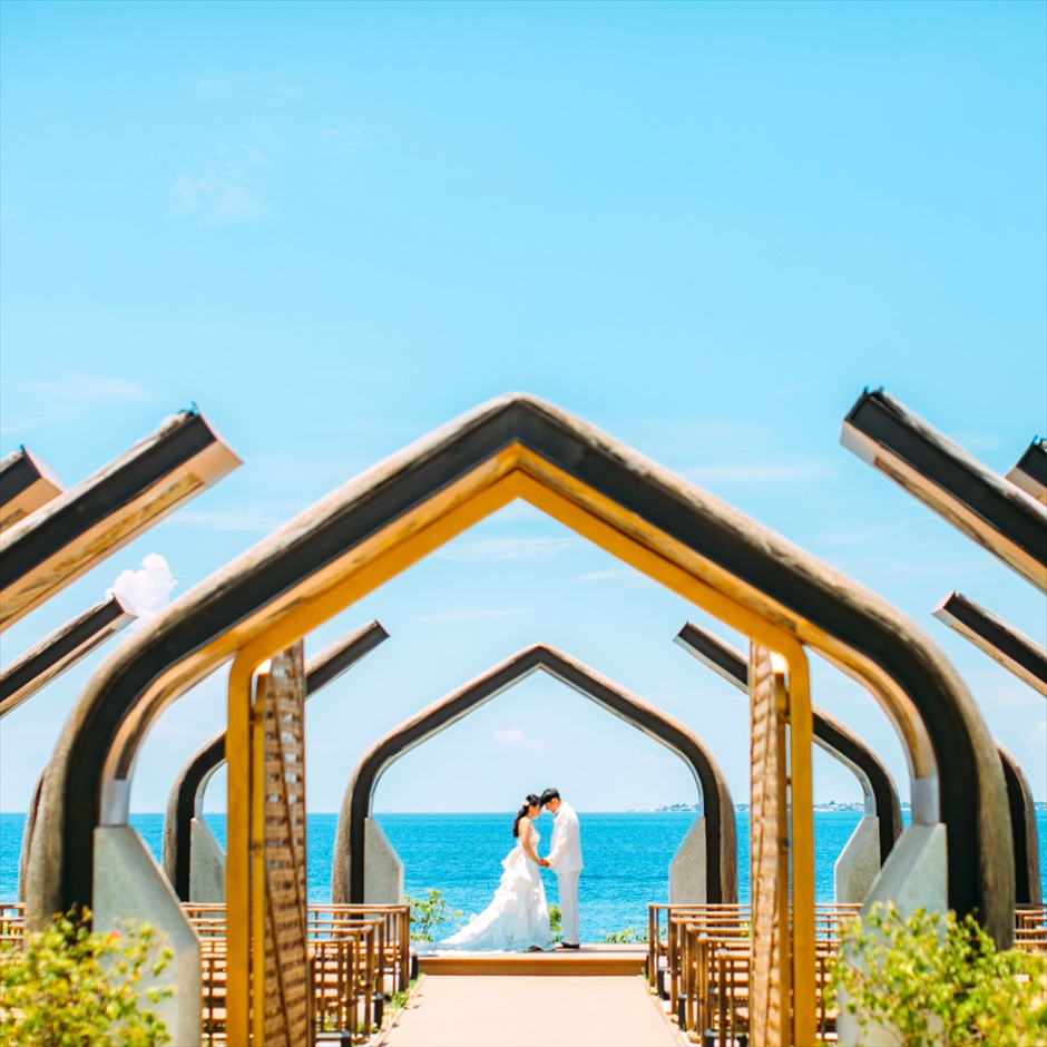 マクタン・ニュータウン・ビーチ　ウェディングフォト