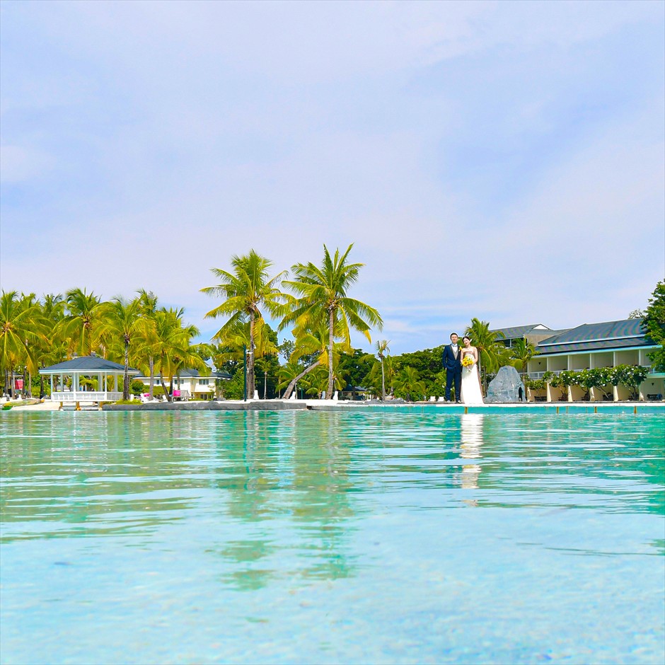 プランテーションベイ・リゾート＆スパ・マクタン　ラグーン　フォトウェディング
