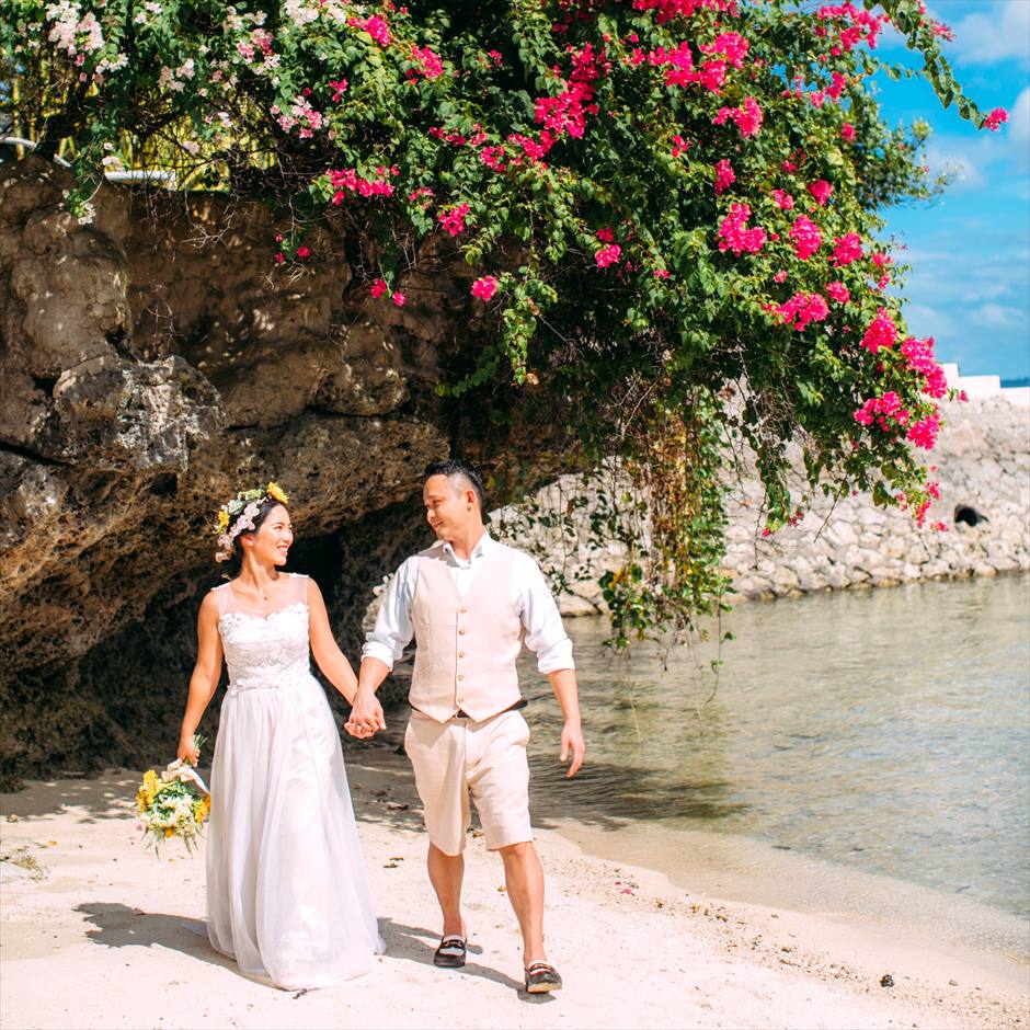 プランテーションベイ・リゾート＆スパ・マクタン　ビーチ　セブ島フォトウェディング